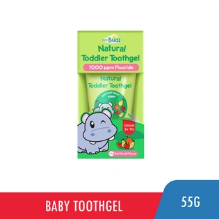 Tiny Buds Natural Baby Toothgel Stage 2 Tutti Fruti 55g