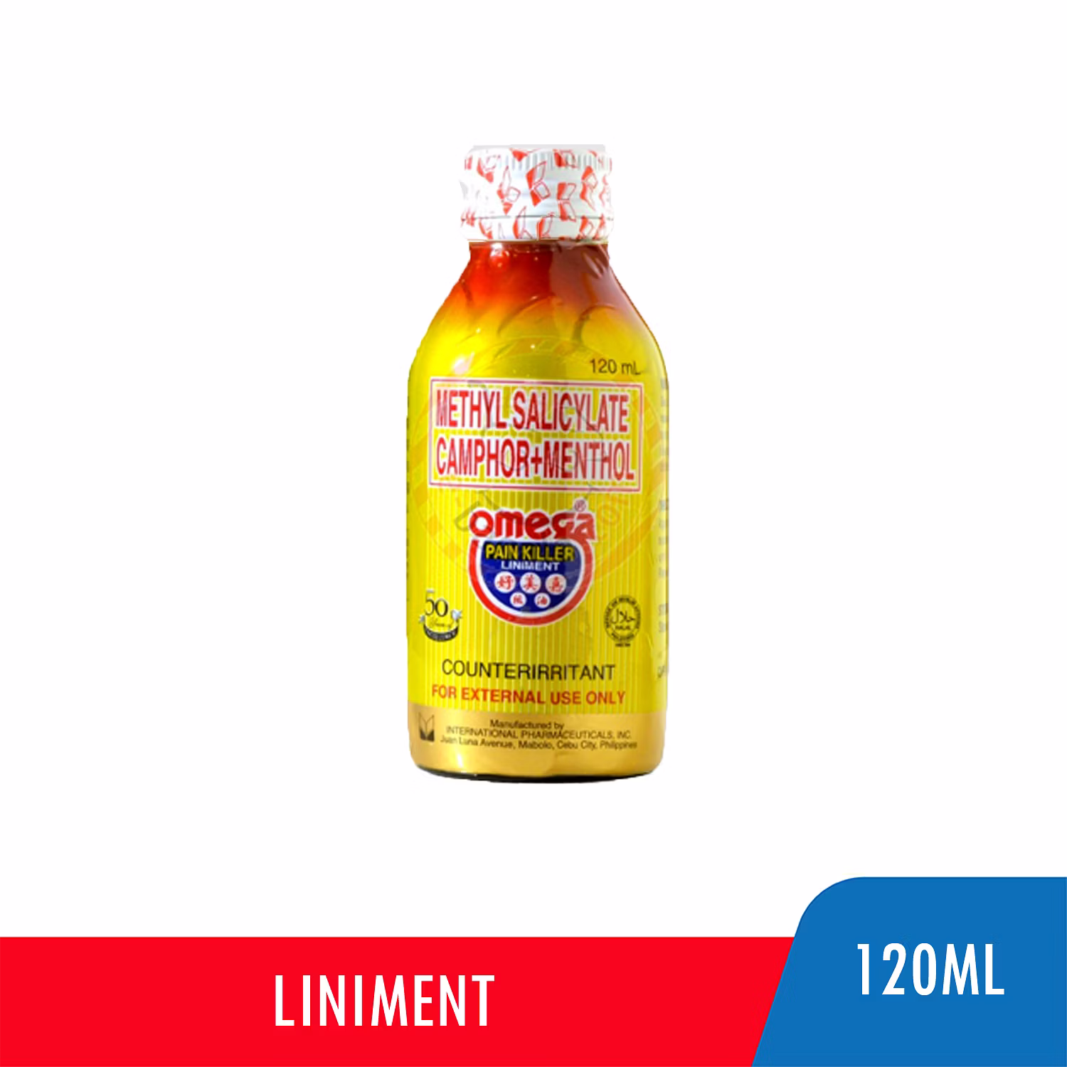 Omega Pain Killer Liniment 120ml NCCC Online Store
