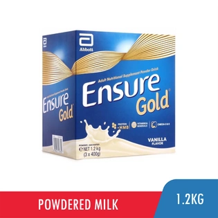 P100.00 Off - Ensure Gold Vanilla 1.2kg