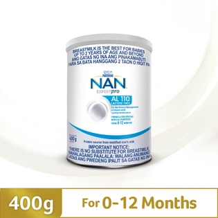 Nan Expertpro AL 110 Lactose-Free 0-12 Months 400g