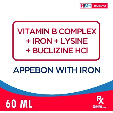 Appebon with Iron 60ml Syrup-11079045