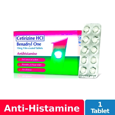 Benadryl One 10mg Tablet-11076574