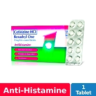 Benadryl One 10mg Tablet