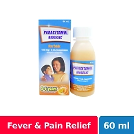 Biogesic 120mg 60ml Orange Suspension