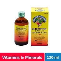 Cherifer with Taurine & CGF 120ml Syrup