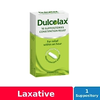 Dulcolax Adult Suppository 10mg