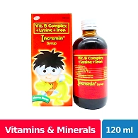 Incremin with Iron 120ml Cherry Flavor Syrup