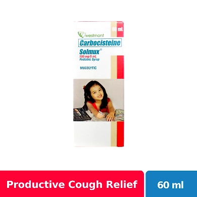 Solmux 100mg 60ml Pediatric Syrup-11079283