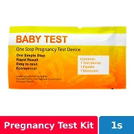 Baby Test Pregnancy Test Deluxe Plate