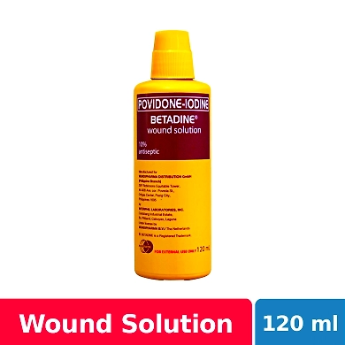 Betadine 10% Wound Solution 120ml-10705242