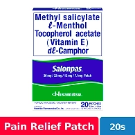 Salonpas Patch 20 Sheets