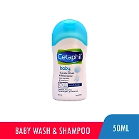 Cetaphil Baby Gentle Wash & Shampoo 50ml