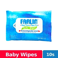 Farlin Baby Wipes 10s
