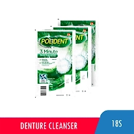 Polident 3 Minute Daily Cleanser 18s