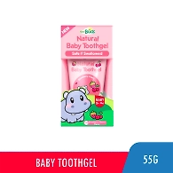 Tiny Buds Natural Baby Toothgel Stage 1 Strawberry Cherry 55g