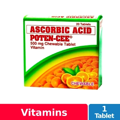 Poten-Cee 500mg Chewable Tablet-11363416