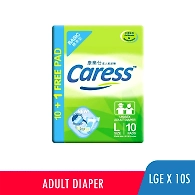 Caress Adult Diaper Unisex Large 10s