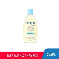 Aveeno Baby Wash & Shampoo 236ml