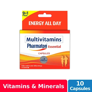 Pharmaton Essential Capsules 9+1 Value Pack-11562368