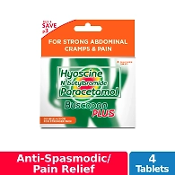 Buy 4 Buscopan Plus Save P3