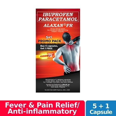 Buy 5+1 Alaxan FR Capsule-11559701
