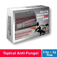 Buy 1 Nizoral cream 3.5g Get FREE Nizoral Cream 2g