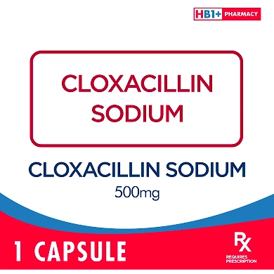 Cloxacillin Sodium 500mg Capsule-11087351