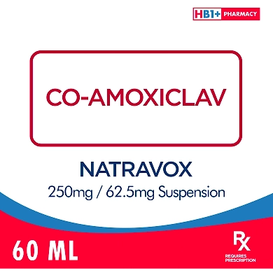 Natravox 250mg / 62.5mg Suspension 60ml-11079855