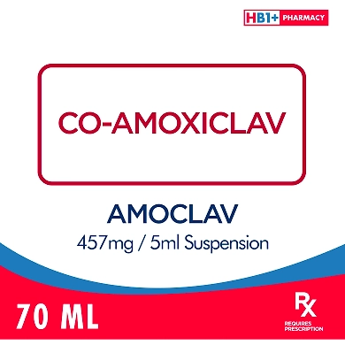 Amoclav 457mg / 5ml Suspension 70ml-11078111