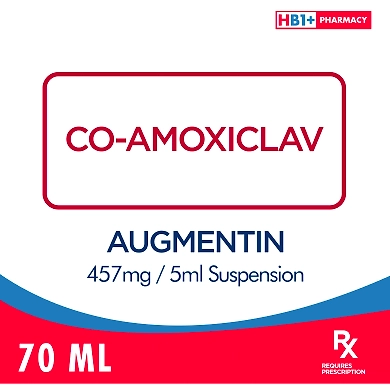 Augmentin 457mg / 5ml Suspension 70ml-11080258