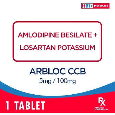 Arbloc CCB 5mg / 100mg Tablet-11124285