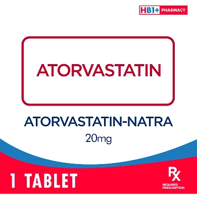 Atorvastatin-Natra 20mg Tablet-11079792