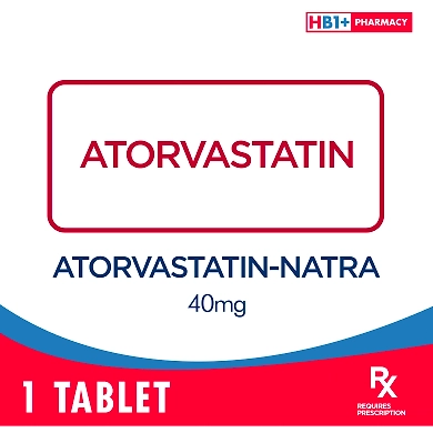 Atorvastatin-Natra 40mg Tablet-11079795