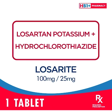 Losarite 100mg / 25mg Tablet-11078651