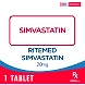 Ritemed Simvastatin 20mg Tablet-11078715-sm