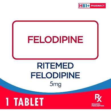 Ritemed Felodipine 5mg Tablet-11078641