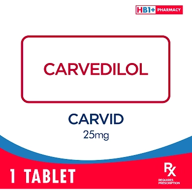 Carvid 25mg Tablet-11077788