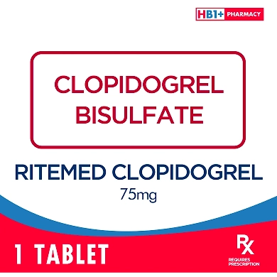 Ritemed Clopidogrel 75mg Tablet-11078488