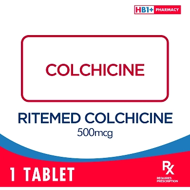 Ritemed Colchicine 500mcg Tablet-11332732