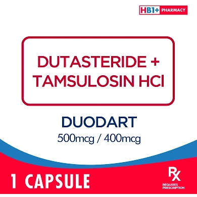 Duodart 500mcg / 400mcg Capsule-11080940