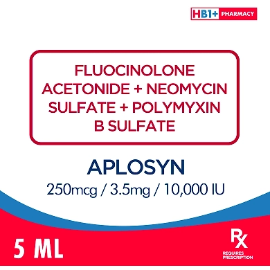 Aplosyn 250mcg / 3.5mg / 10,000 I.U. 5ml-11091047