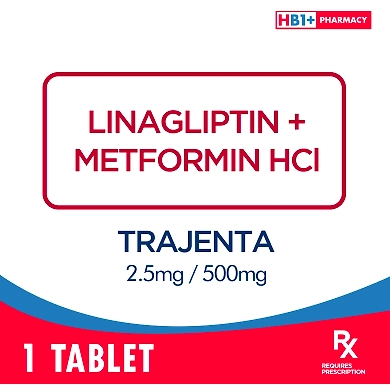 Trajenta 2.5mg / 500mg Tablet-11078355
