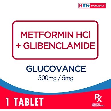 Glucovance 500mg / 5mg Tablet-11081261