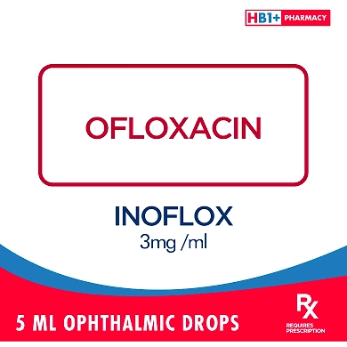 Inoflox 3mg /ml 5ml Ophthalmic Drops-11077650