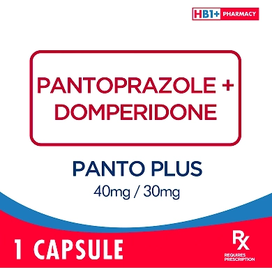 Panto Plus 40mg / 30mg Capsule-11114000