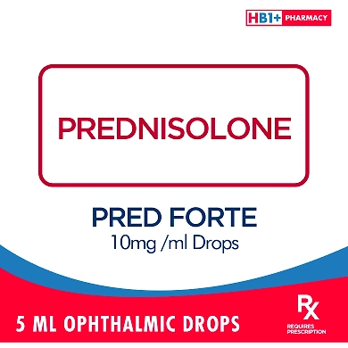 Pred Forte 10mg /ml Drops 5ml Ophthalmic Drops-11077249