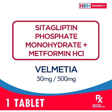 Velmetia 50mg / 500mg Tablet-11079878