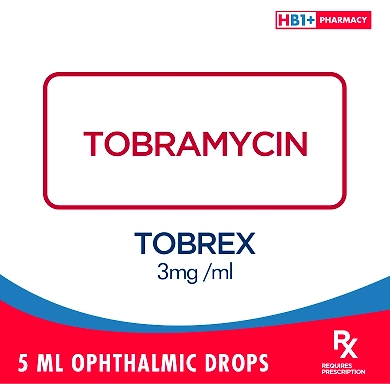 Tobrex 3mg /ml 5ml Ophthalmic Drops-11095515