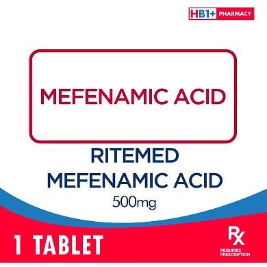 Ritemed Mefenamic Acid 500mg Tablet-11078662