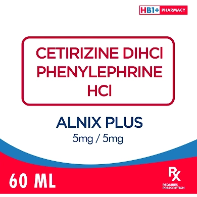 Alnix Plus 5mg / 5mg 60ml-11079007